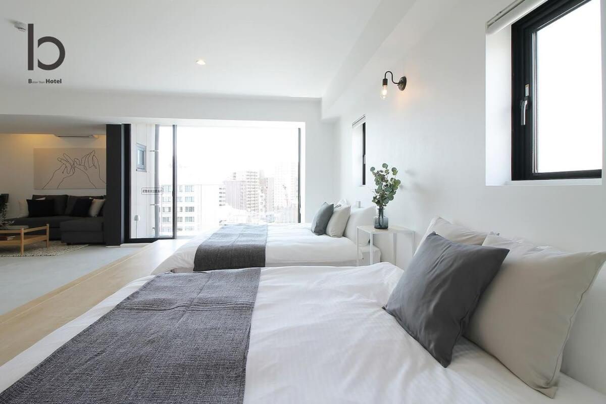 Bhotel Heiwaodori 1001 - Brand New Apt Famous Hiroshima Dori 6P Exterior foto